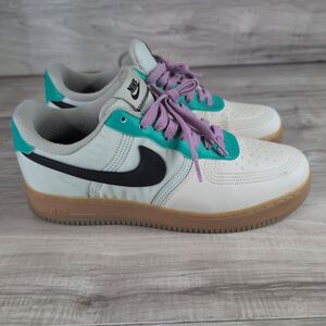 Nike By You ID Air Force 1 Sail Sneakers DN4164-991 Men's Shoes Size 11